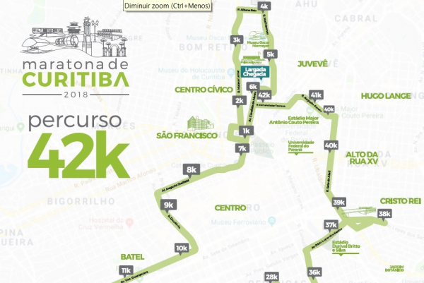 Confira As Ruas Que Ser O Afetadas Pela Maratona De Curitiba S Buzine
