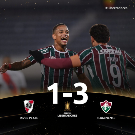 Técnico do River Plate aponta Fluminense como melhor time do Brasil