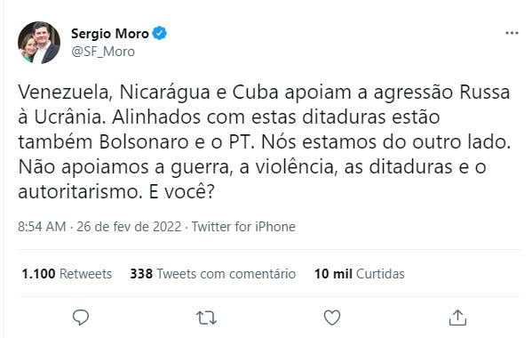 Tá rolando uma discussão maluca no Twitter. De acordo com o Tweet