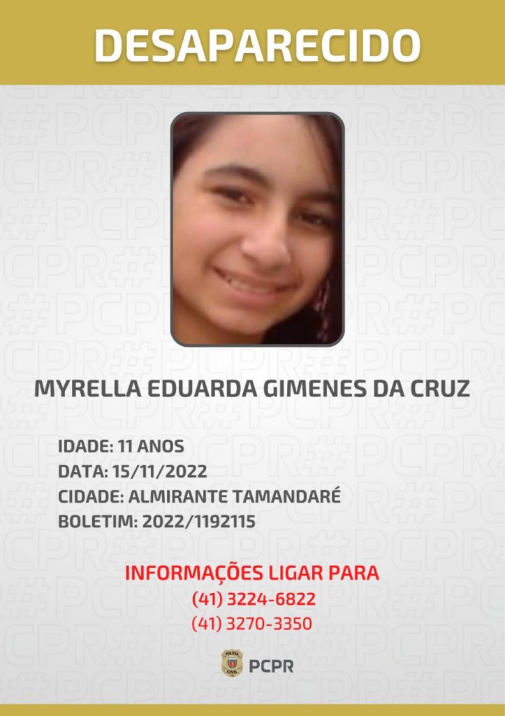 Menina de 11 anos está desaparecida de Seringueiras - ROLNEWS