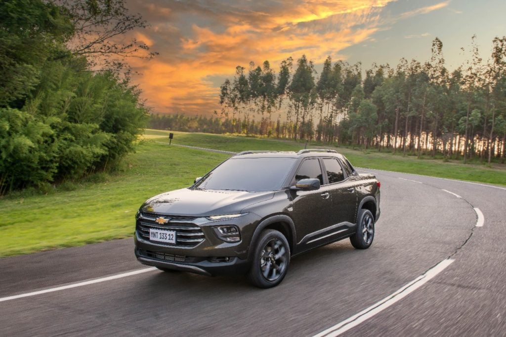 Nova Chevrolet Montana Chega Com Cabine Dupla Bem Paran