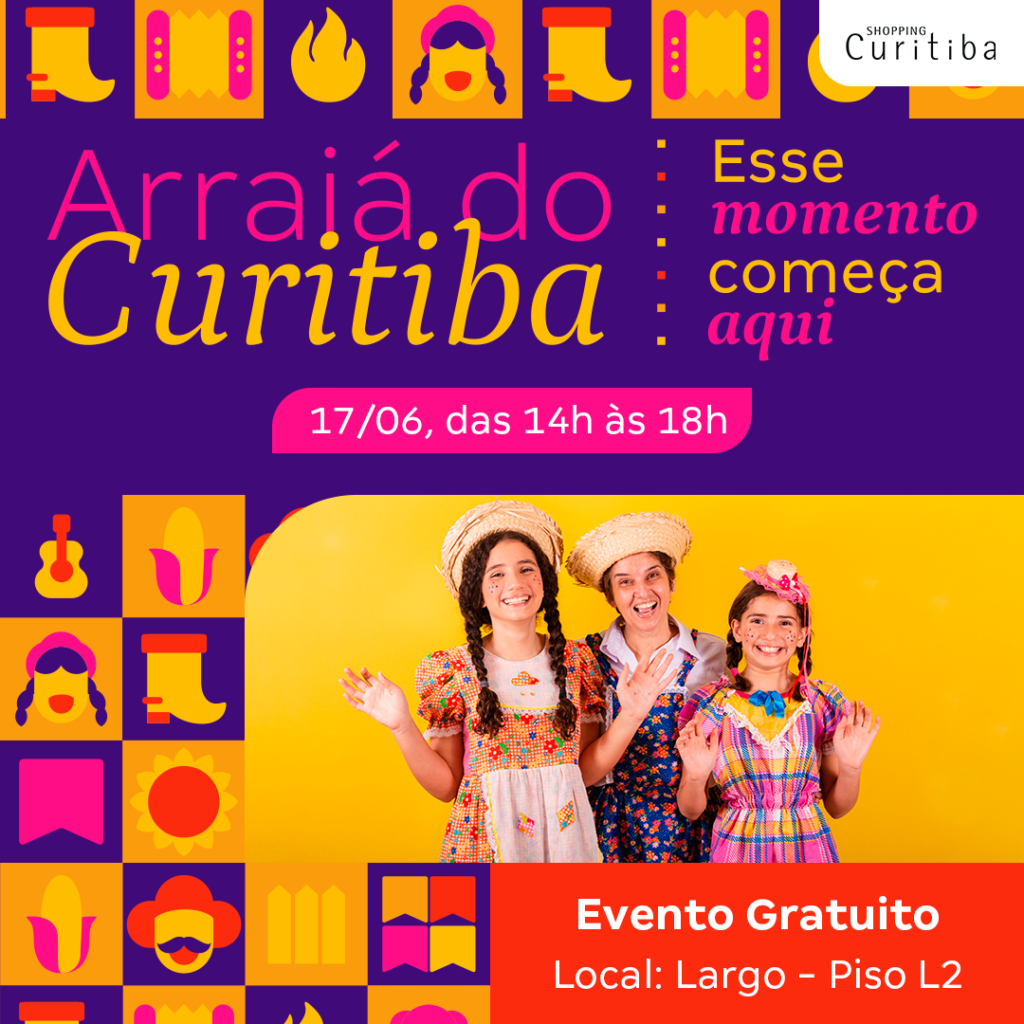 17/06 - SÁBADO TEM MEGA FESTA JUNINA