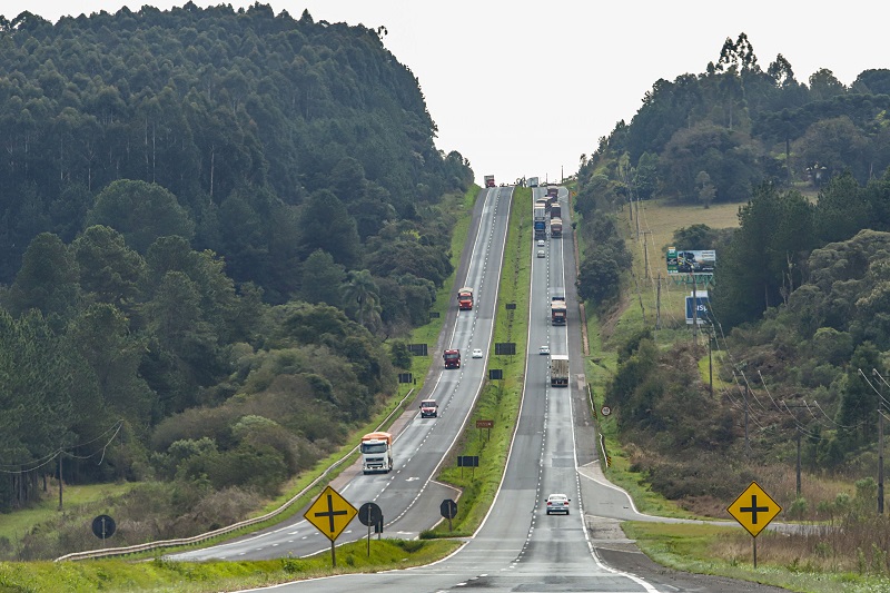 BR-280 está totalmente interditada entre Mafra e Três Barras