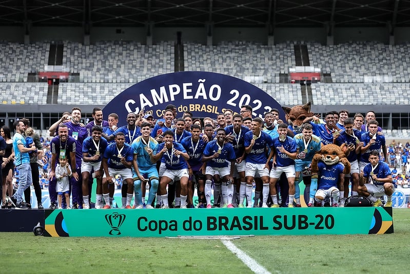 Cruzeiro e Grêmio fazem final inédita da Copa do Brasil Sub-20 no Mineirão