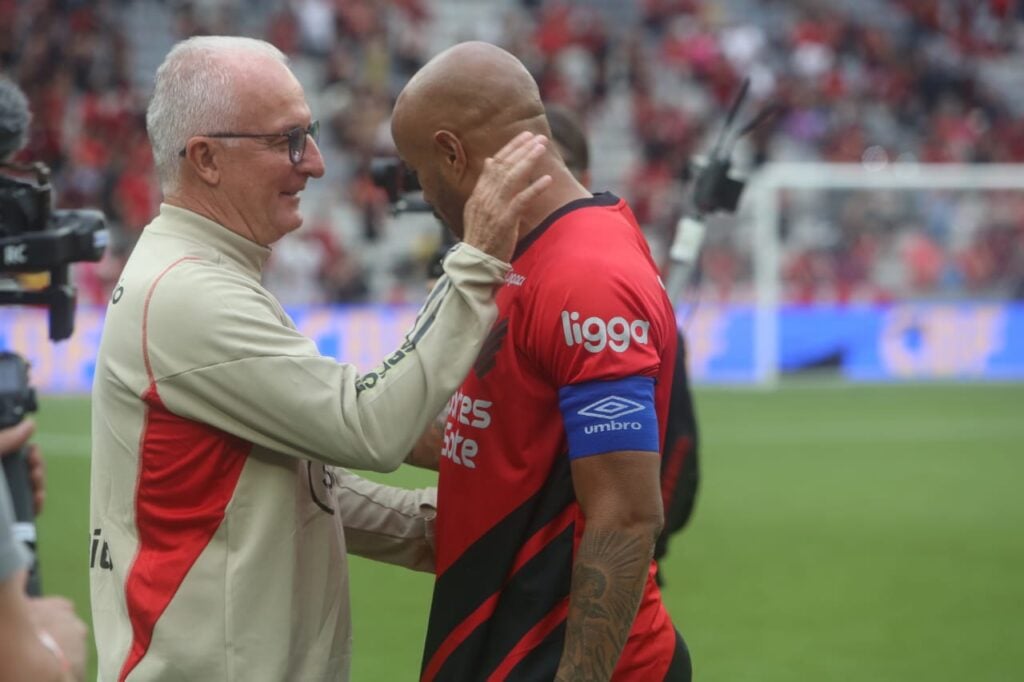 Dorival Júnior, em Athletico x São Paulo