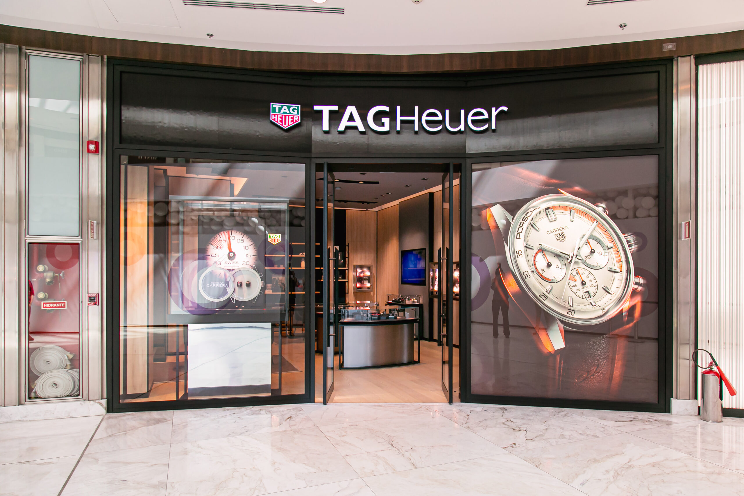 TAG Heuer inaugura primeira boutique do Sul em Curitiba Bem Paran