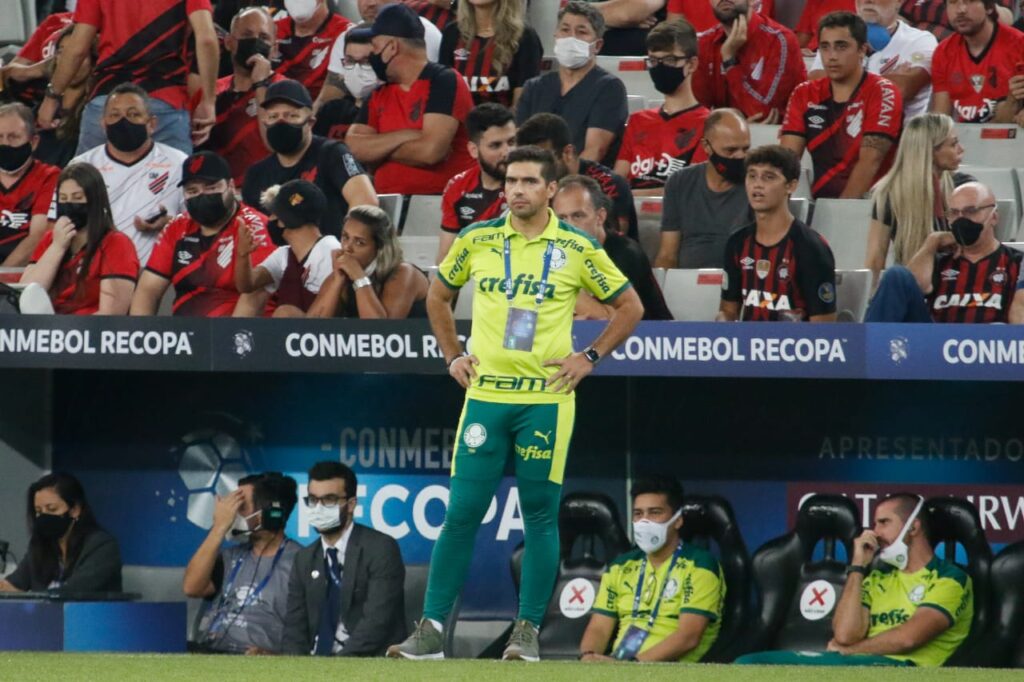 O técnico do Palmeiras, Abel Ferreira