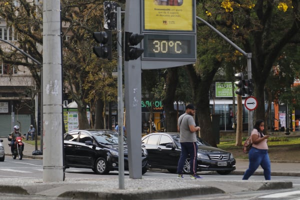 calor em curitiba