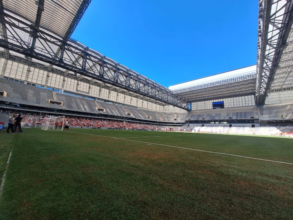 Treino do Athletico na Arena