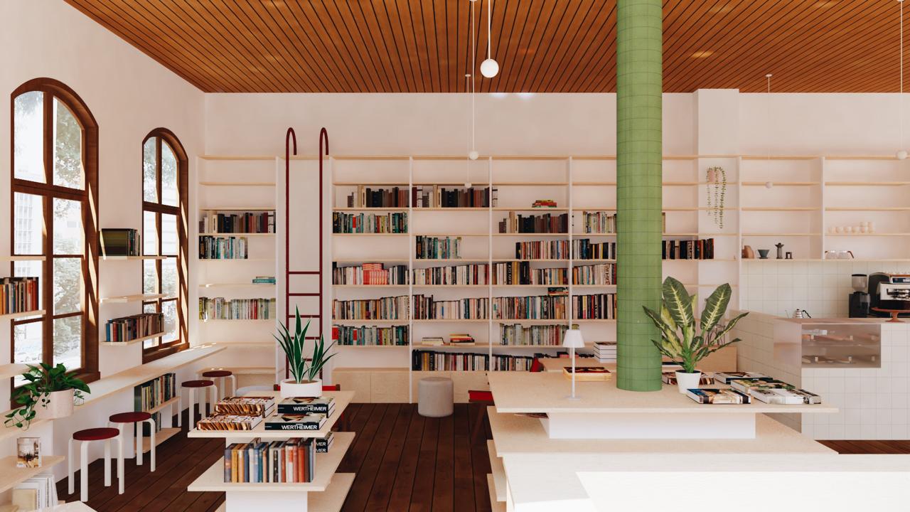 Projeto da livraria – Cotí Arquitetura
