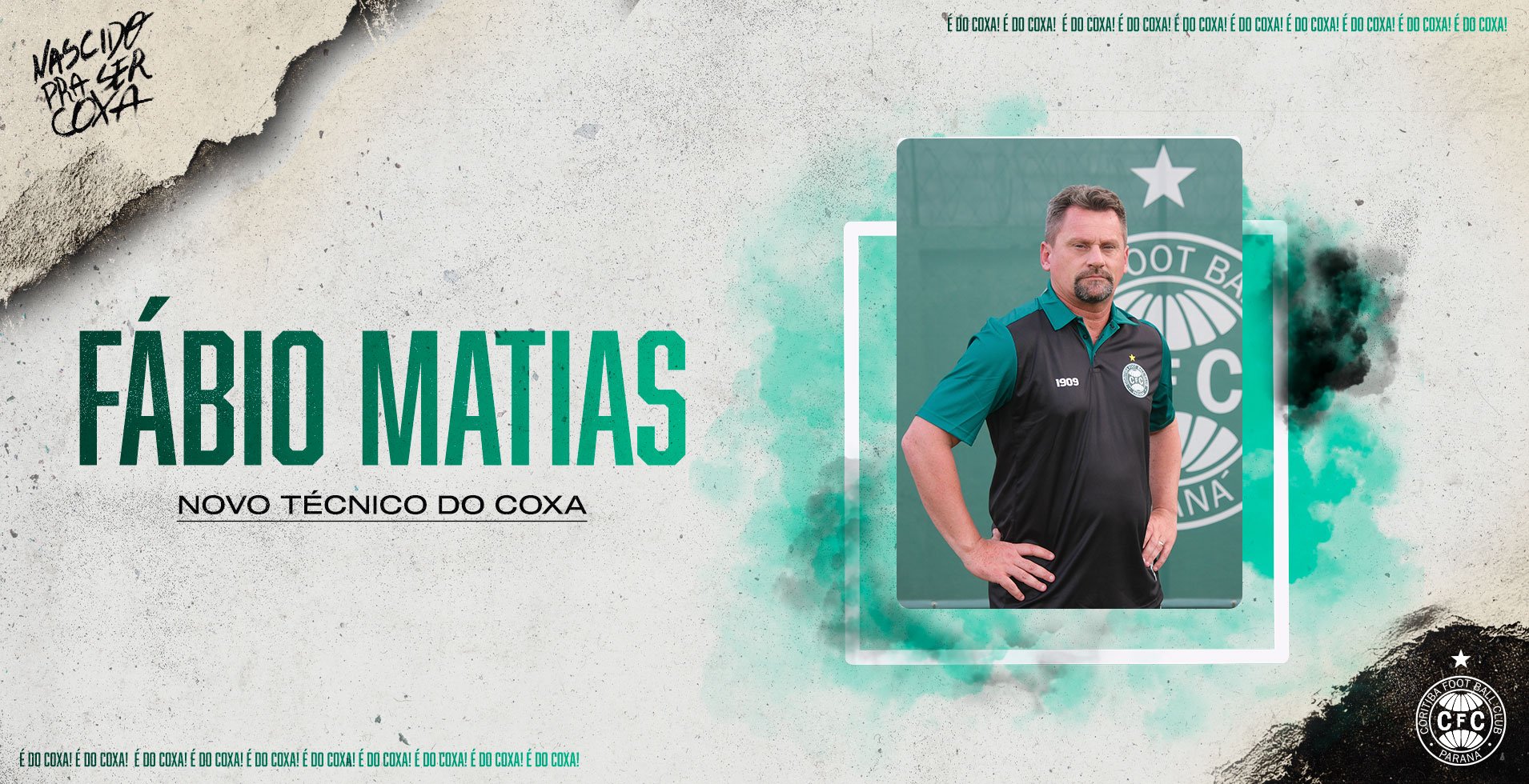 Coritiba anuncia Fábio Matias