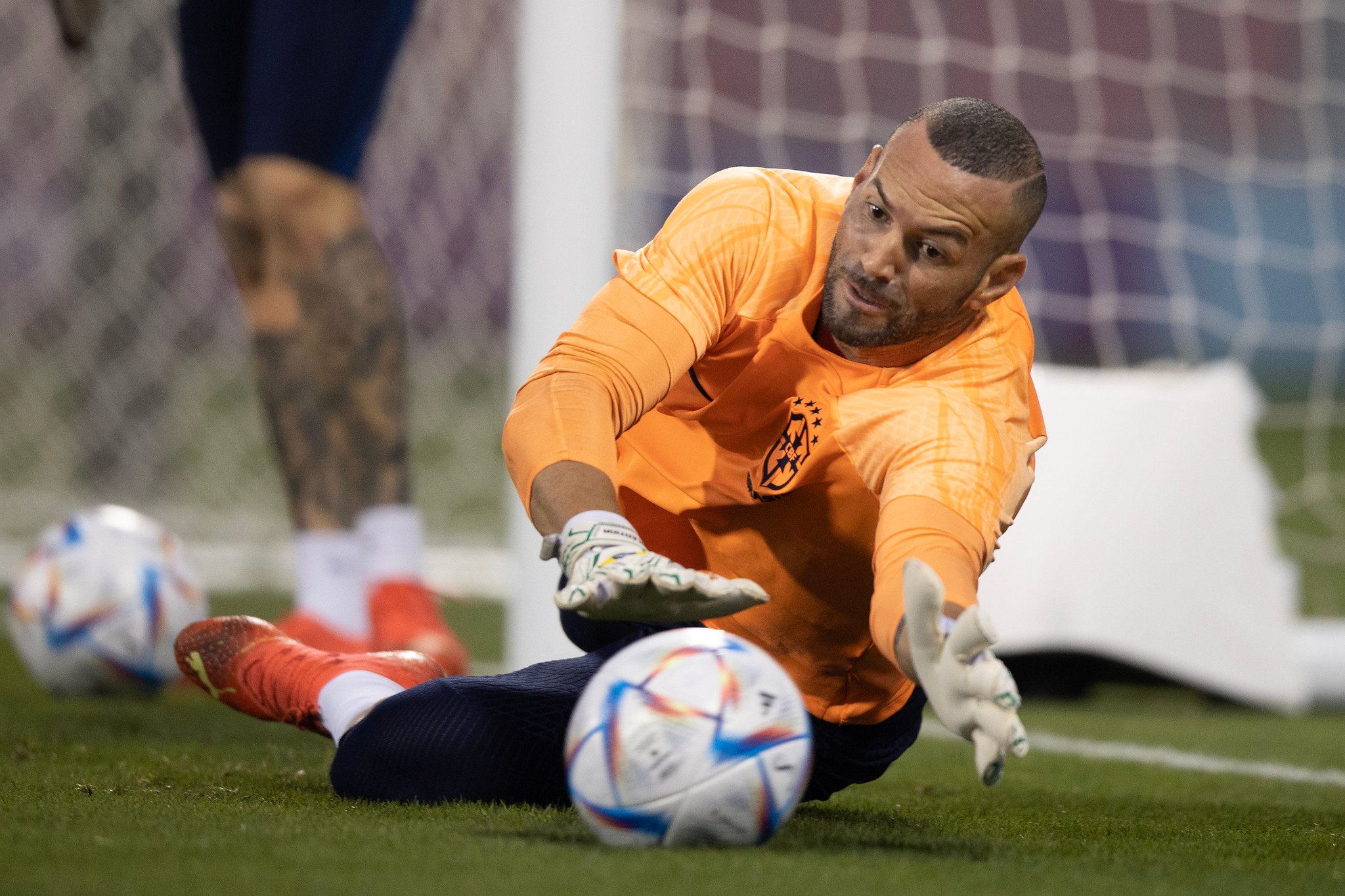 O goleiro Weverton: seleção brasileira