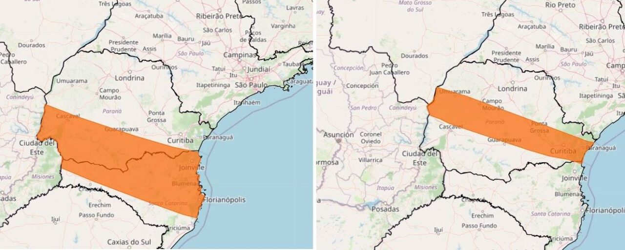 Paraná tem dois alertas de tempestades para mais de 200 cidades. Confira a previsão do tempo