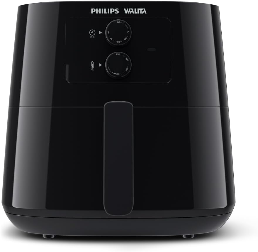 Fritadeira Airfryer Série 3000, Philips Walita, com 6.2L de capacidade, Preta, 2000W, 110v - HD9206/91