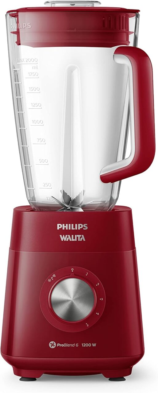 Liquidificador Philips Walita Série 5000 Vermelho, 110V