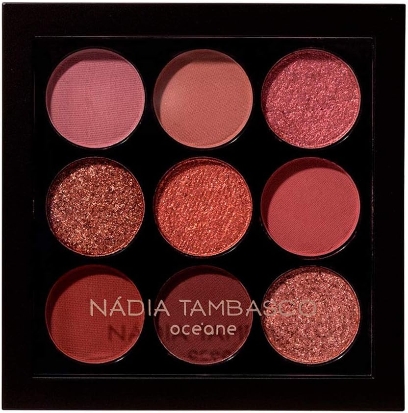 Paleta de Sombras Nádia Tambasco By Océane - To Go Nude 7,2g