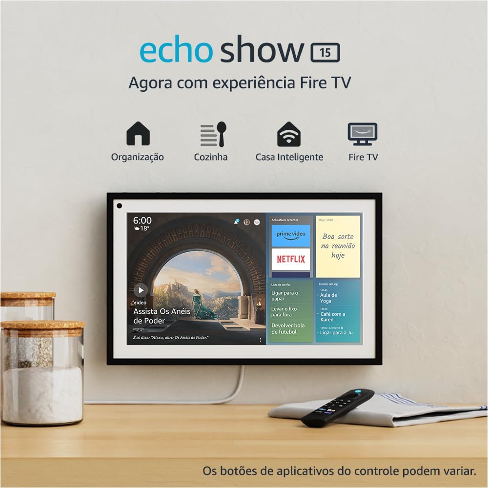 Echo Show 15: Smart Display Full HD de 15,6