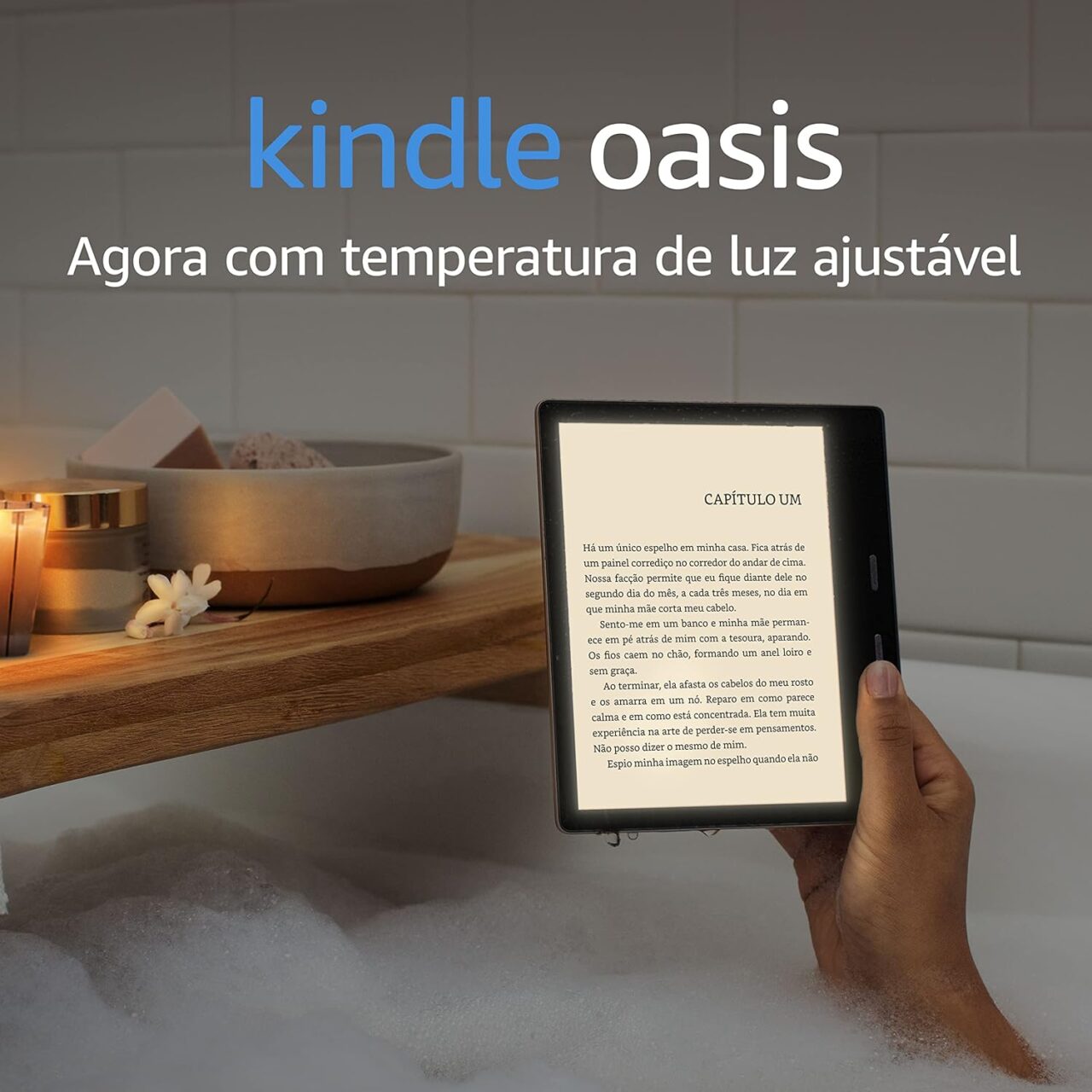 Kindle Oasis 8GB - Com tela de 7