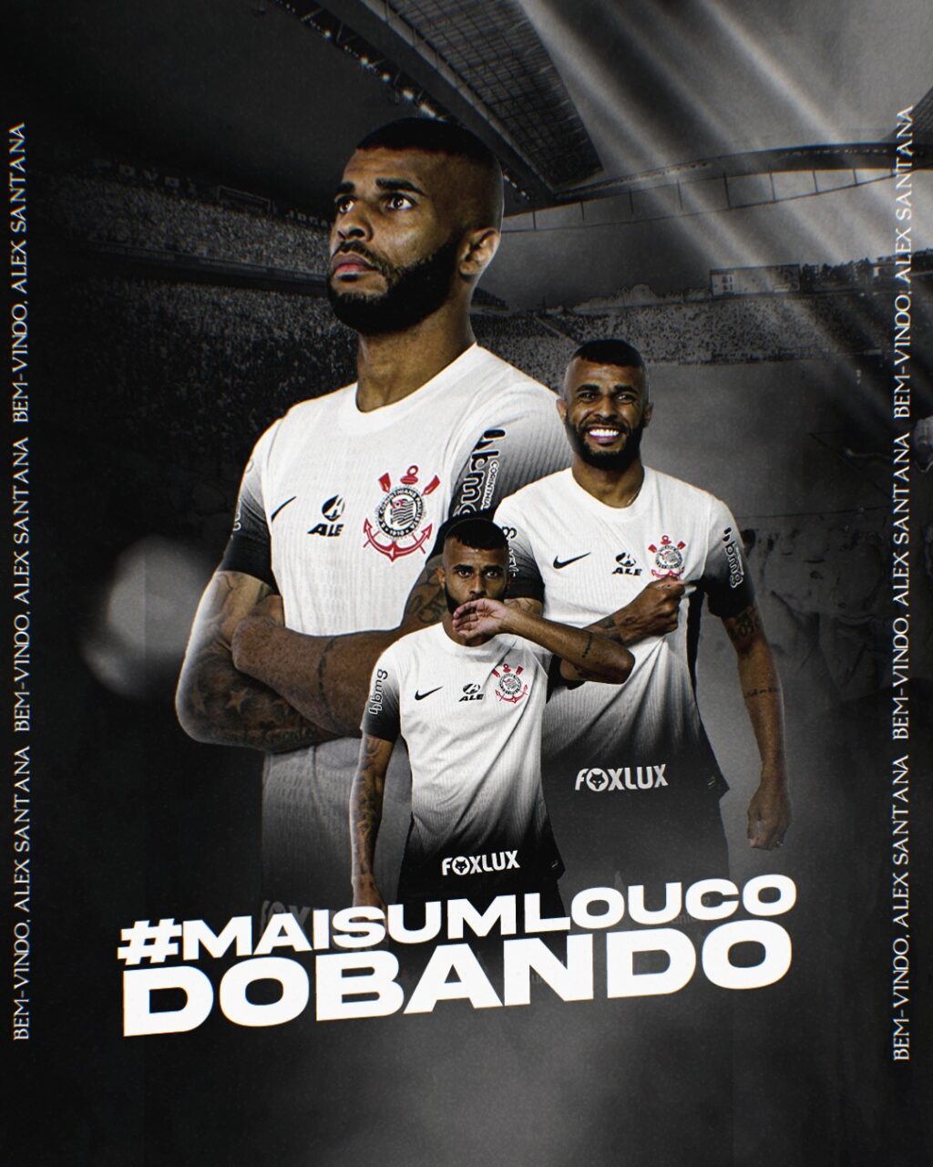 O volante Alex Santana trocou o Athletico pelo Corinthians