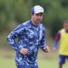 Tcheco em treino do Paraná Clube