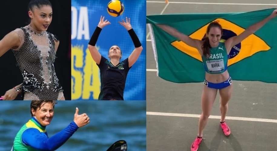 Bárbara Domingos, Roberta, Flávia Maria de Lima e Ana Paula Vergutz