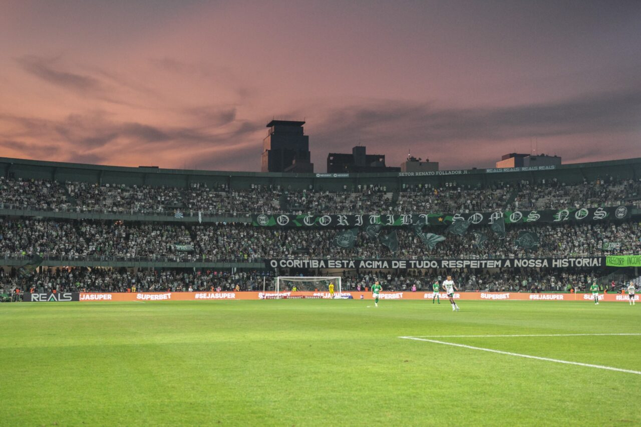 O estádio Couto Pereira, do Coritiba