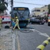 Acidente entre carro e ônibus com crianças especiais deixam 24 feridos em Curitiba