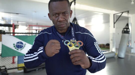 Técnico de boxe Adailton Gonçalves