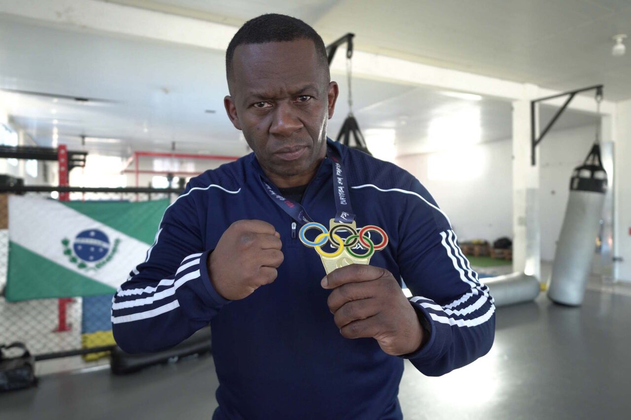 Técnico de boxe Adailton Gonçalves