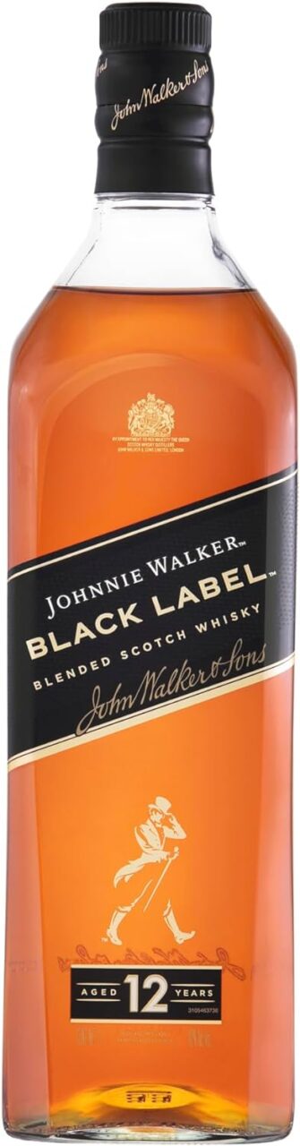 Whisky Escocês Blended Black Label Johnnie Walker Garrafa 750ml