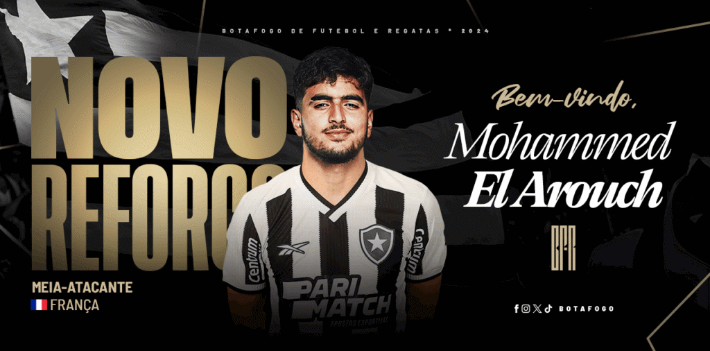 Botafogo anuncia Arouch