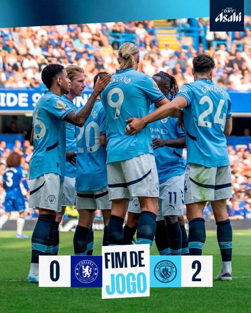 Manchester City 2x0 Chelsea