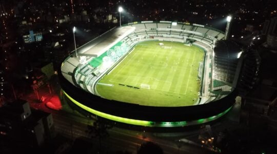 O estádio Couto Pereira, do Coritiba