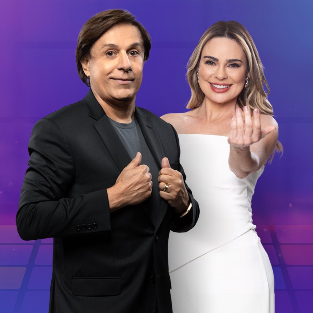 Tom Cavalcante e Rachel Sheherazade