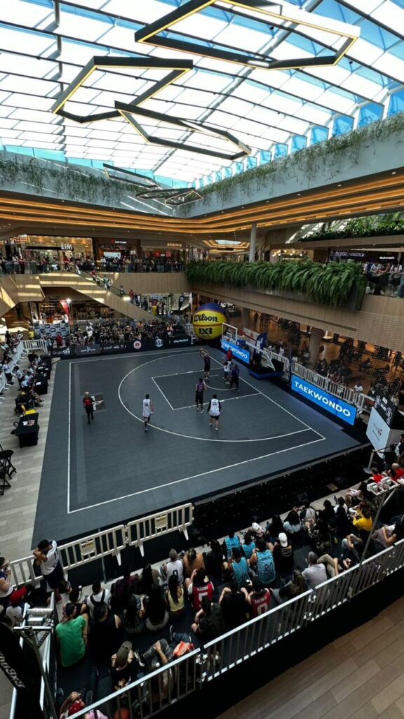 basquete 3 x 3 jockey plaza