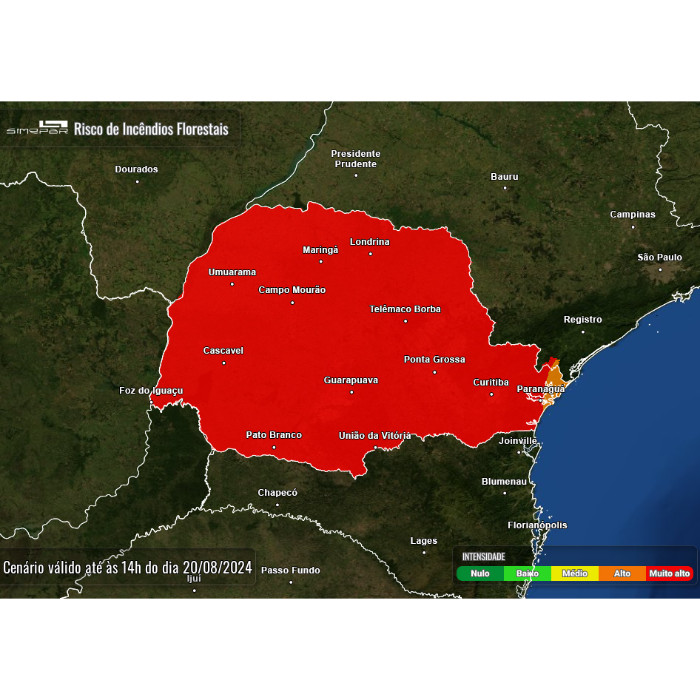 risco alto incendios