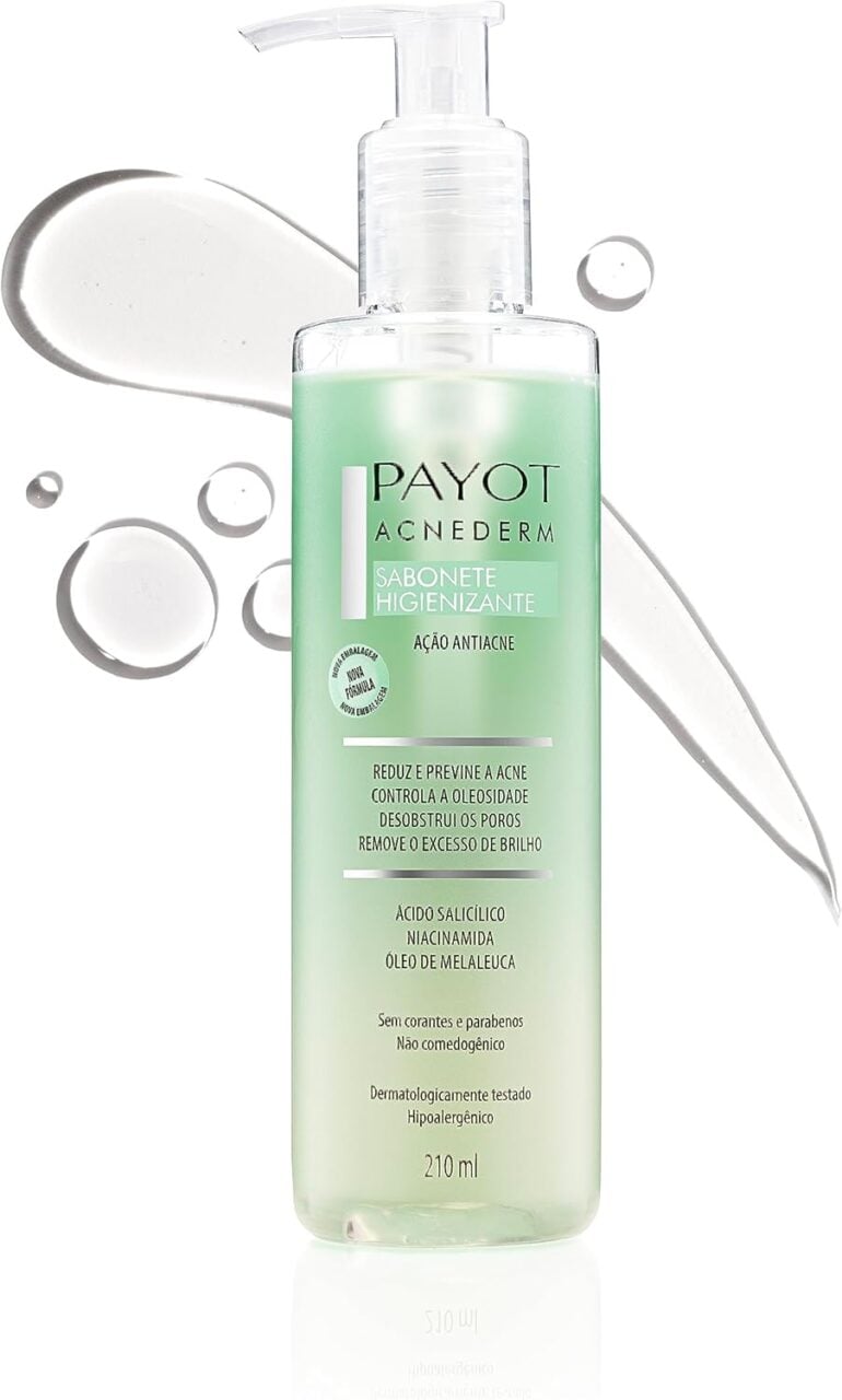 Payot Sabonete Higienizante Acnederm Payot Verde 210 Ml