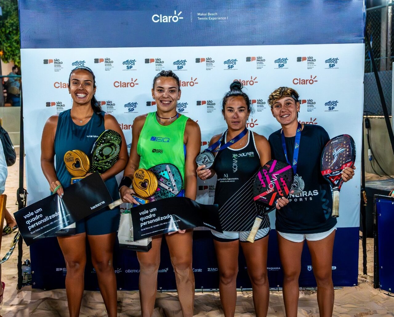 Beach tennis: Isadora Simões