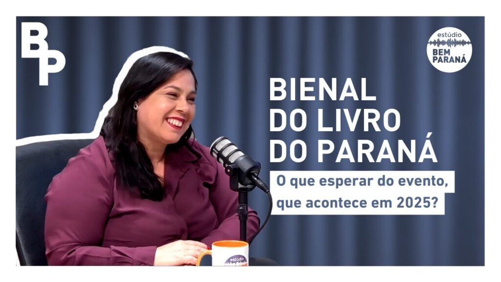 Na capa, Lis Alves, curadora da Bienal Internacional do Livro do Paraná.