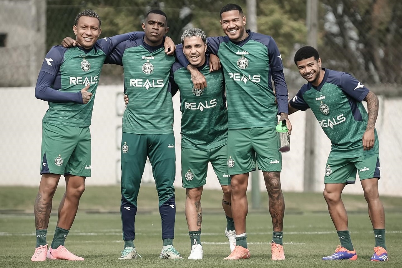 Treino do Coritiba