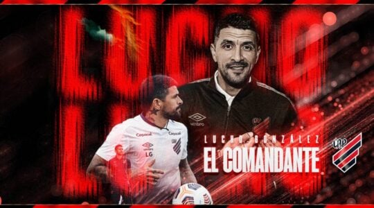 Lucho González anunciado pelo Athletico Paranaense