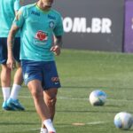 Pedro - Seleção brasileira em Curitiba: treino desta quarta-feira no CT do Caju