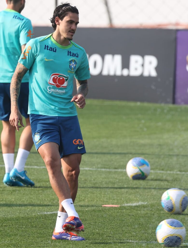 Pedro - Seleção brasileira em Curitiba: treino desta quarta-feira no CT do Caju