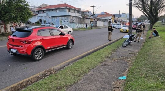 motociclista sem cnh