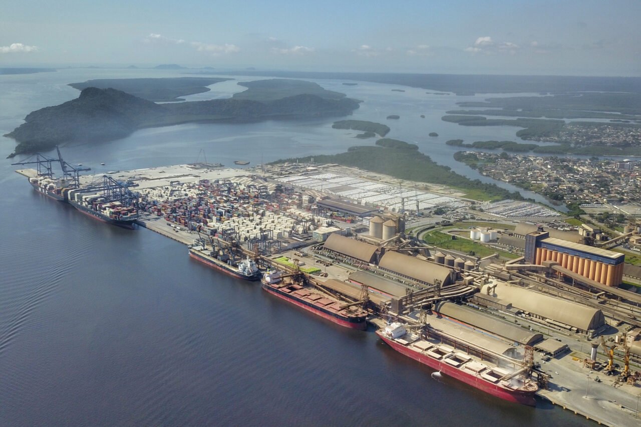 Porto de Paranaguá. Foto: José Fernando Ogura/ANPr