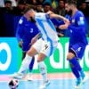 Argentina x França no futsal