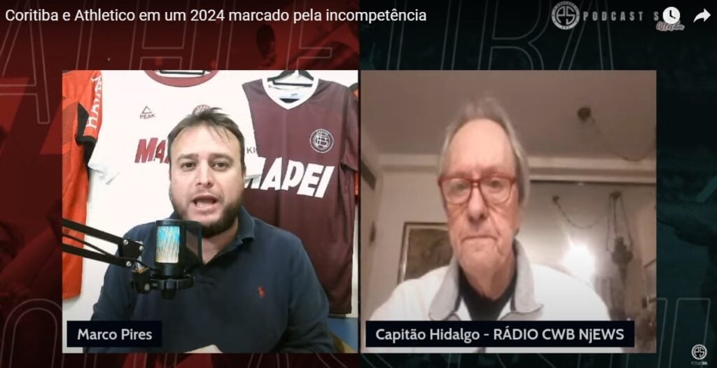 Marco Pires e Capitão Hidalgo no Podcast Sul