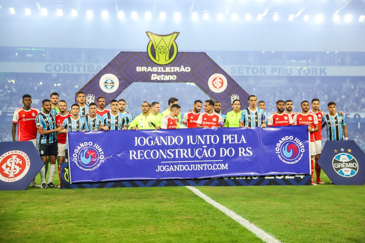 Grêmio x Internacional, no Couto Pereira