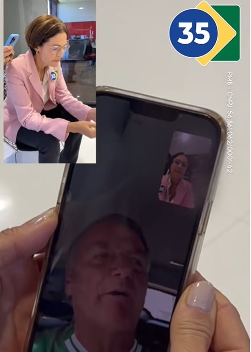 bolsonaro cristina graeml vídeo