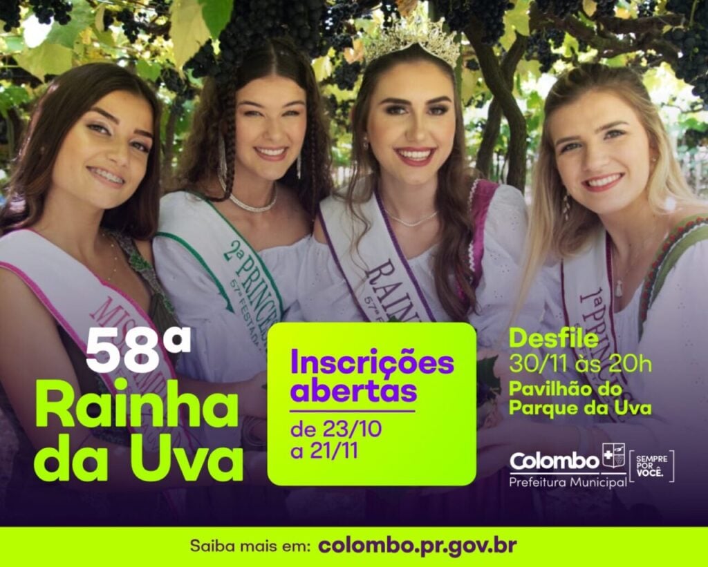 festa da uva rainha colombo